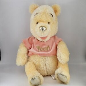 Winnie the Pooh Plush Toy Disney Store Exclusive Easter Muted Colors